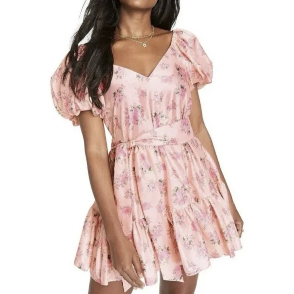Love Shack Fancy X Target Cecile Dress Womens Size 6 Floral Mini Coquette‎